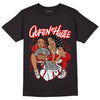 Jordan 6 “Red Oreo” DopeSkill T-Shirt Queen Of Hustle Graphic - Black