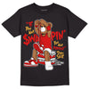 Dunk Low Gym Red DopeSkill T-Shirt If You Aint Graphic - Black 