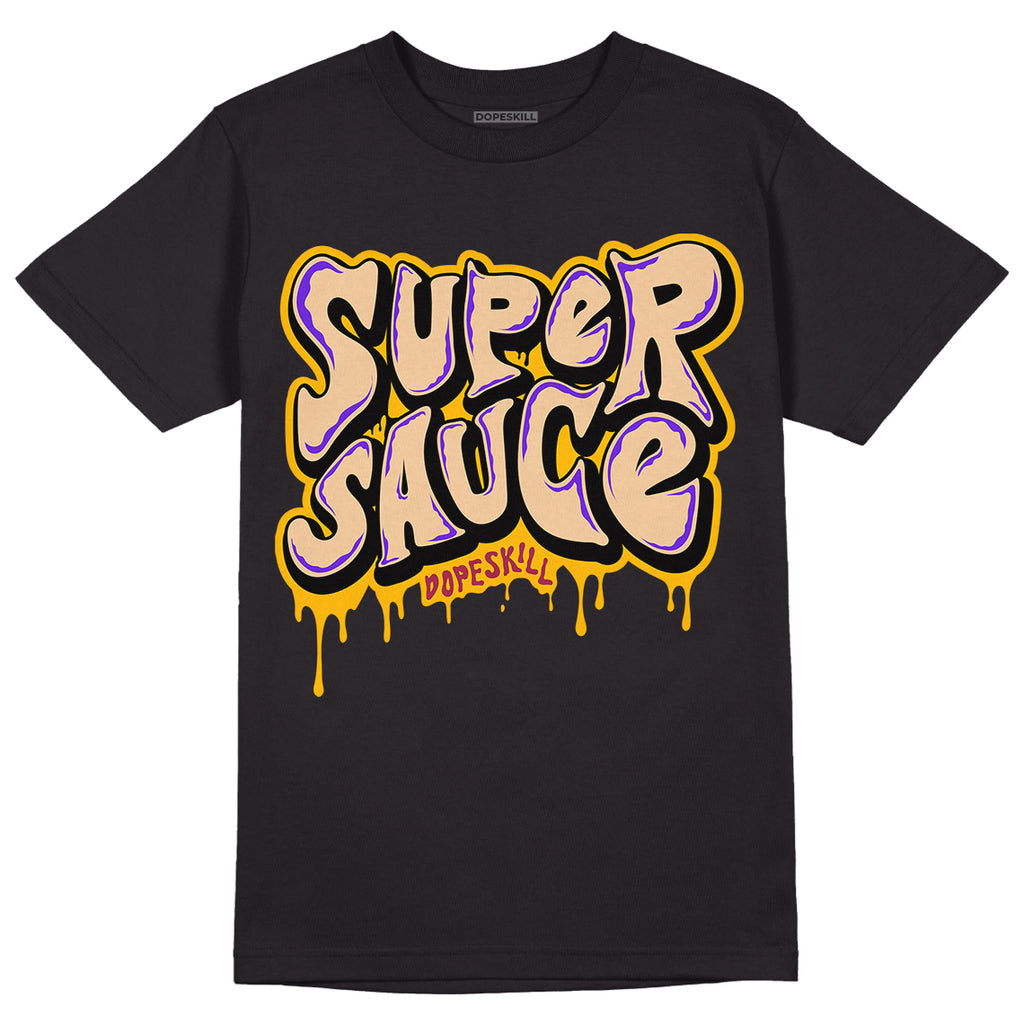 Afrobeats 7s SE DopeSkill T-Shirt Super Sauce Graphic - Black