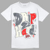 Jordan 3 Retro White Cement Reimagined DopeSkill T-Shirt Drip Too Hard Graphic Streetwear - White