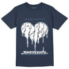 Jordan 6 Midnight Navy DopeSkill T-shirt Juneteenth Heart Graphic