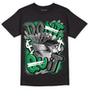 Jordan 3 WMNS “Lucky Green” DopeSkill T-Shirt Don't Quit Graphic Streetwear - Black