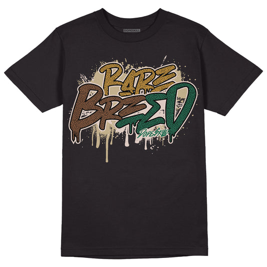 Safari Dunk Low DopeSkill T-Shirt Rare Breed Graphic - Black