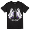 Dark Iris 3s DopeSkill T-Shirt Breathe Graphic - Black 