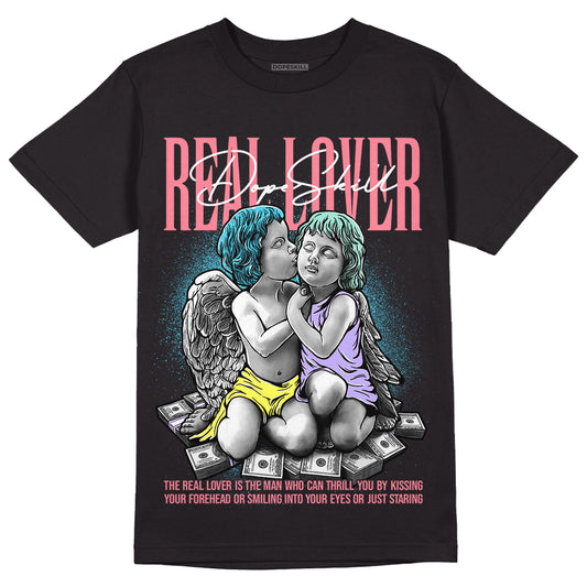 Candy Easter Dunk Low DopeSkill T-Shirt Real Lover Graphic - Black