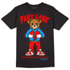 Fruity Pebbles Dunks DopeSkill T-Shirt Fake Love Graphic - Black