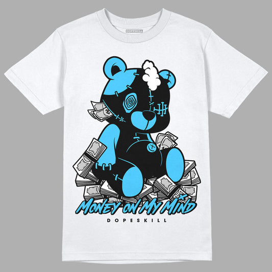 University Blue 13s DopeSkill T-Shirt MOMM Bear Graphic - White 