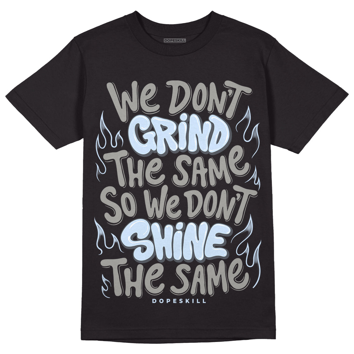 Cool Grey 11s DopeSkill T-Shirt Grind Shine Graphic - Black