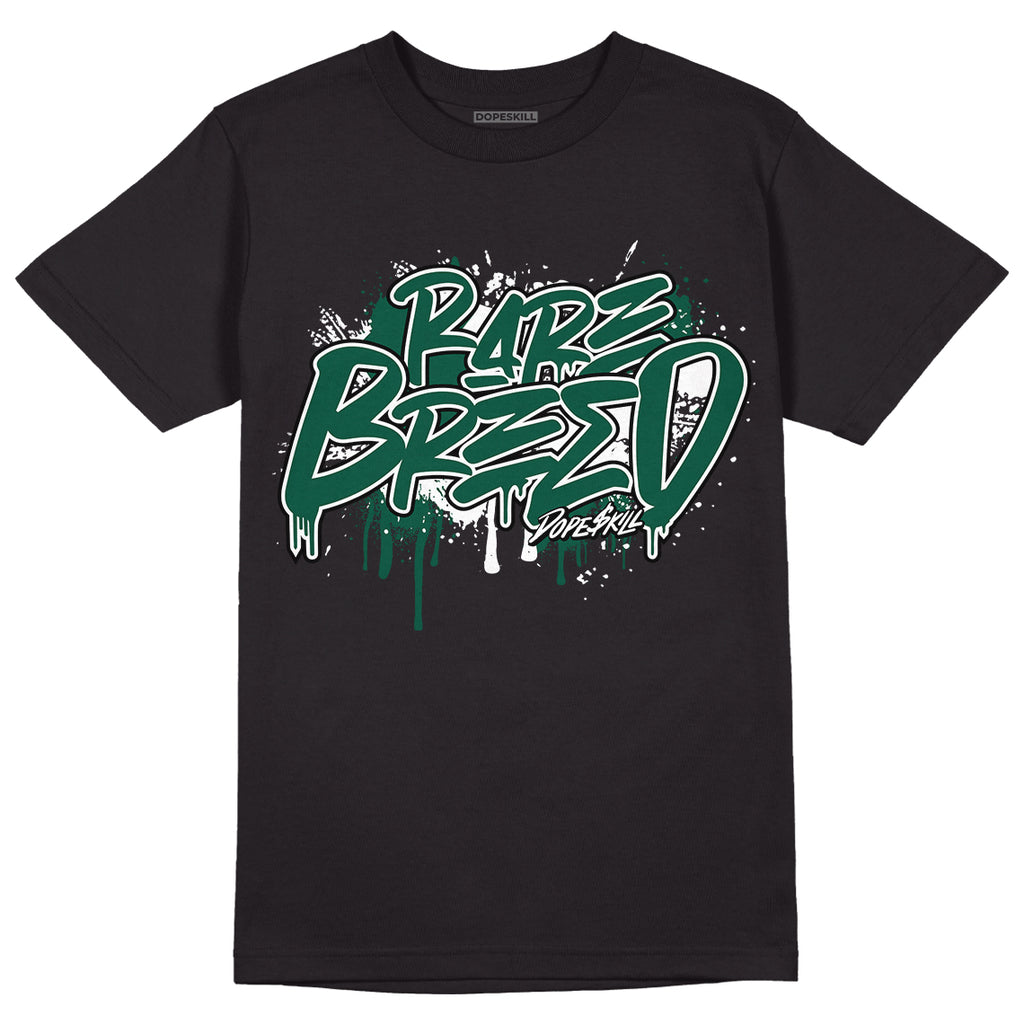 Lottery Pack Malachite Green Dunk Low DopeSkill T-Shirt Rare Breed Graphic - Black