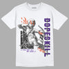 Court Purple 13s DopeSkill T-Shirt You Got All My Love Graphic - White 