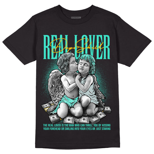 New Emerald 1s DopeSkill T-Shirt Real Lover Graphic