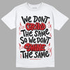 Playoffs 13s DopeSkill T-Shirt Grind Shine Graphic - White