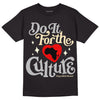 Jordan 4 Retro SE Craft Photon Dust DopeSkill T-Shirt Do It For The Culture Graphic Streetwear - Black