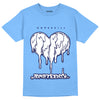 Jordan 6 UNC DopeSkill University Blue T-Shirt Juneteenth Heart Graphic