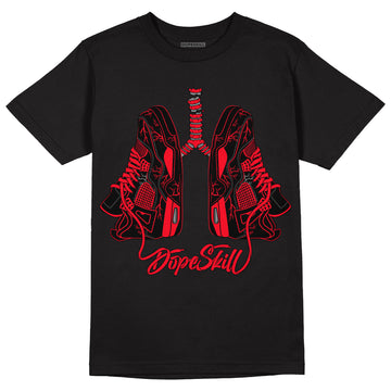 Red Thunder 4s DopeSkill T-shirt Breathe Graphic