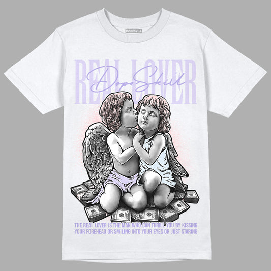 Easter Dunk Low DopeSkill T-Shirt Real Lover Graphic - White 