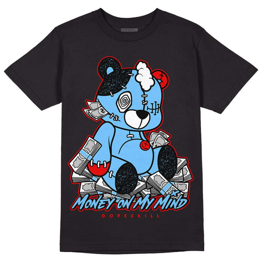 Travis Scott x Jordan 4 Retro 'Cactus Jack' DopeSkill T-Shirt MOMM Bear Graphic Streetwear - Black 