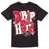 Lost & Found 1s DopeSkill T-Shirt Drip Too Hard Graphic - Black