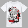 Playoffs 13s DopeSkill T-Shirt Hold My Own Graphic - White