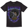 Court Purple 13s DopeSkill T-Shirt New Black Queen Graphic - Black