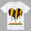 Black Taxi 12s DopeSkill T-Shirt Juneteenth Heart Graphic - White 