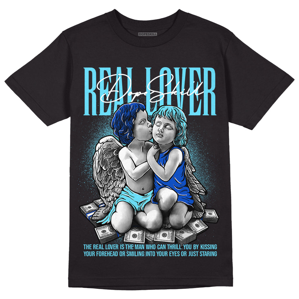 SB Dunk Argon DopeSkill T-Shirt Real Lover Graphic - Black