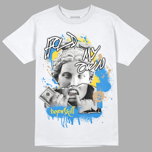 SB Dunk Low Homer DopeSkill T-Shirt Hold My Own Graphic - White