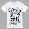 Jordan 11 Retro Low Cement Grey DopeSkill T-Shirt New Paid In Full Graphic Streetwear - White