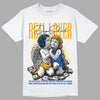 Dunk Blue Jay and University Gold DopeSkill T-Shirt Real Lover Graphic Streetwear - White
