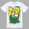 Dunk Low Reverse Brazil DopeSkill T-Shirt New Paid In Full Graphic - White