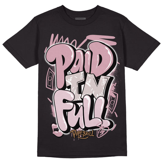 Dunk Low Teddy Bear Pink DopeSkill T-Shirt New Paid In Full Graphic - Black 