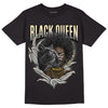 Jordan 4 Retro SE Craft Photon Dust DopeSkill T-Shirt New Black Queen Graphic Streetwear  - Black