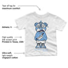 University Blue 6s DopeSkill Toddler Kids T-shirt Sneaker Bear Graphic