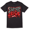 Fire Red 3s DopeSkill T-Shirt Super Sauce Graphic - Black