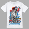 Messy Room 4s DopeSkill T-Shirt Juneteenth Graphic - White