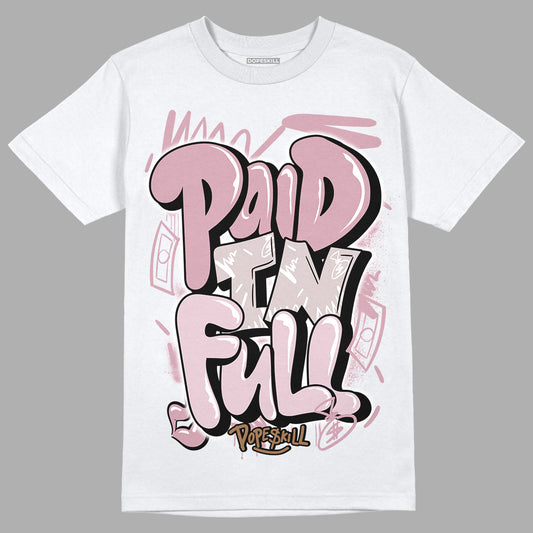 Dunk Low Teddy Bear Pink DopeSkill T-Shirt New Paid In Full Graphic - White