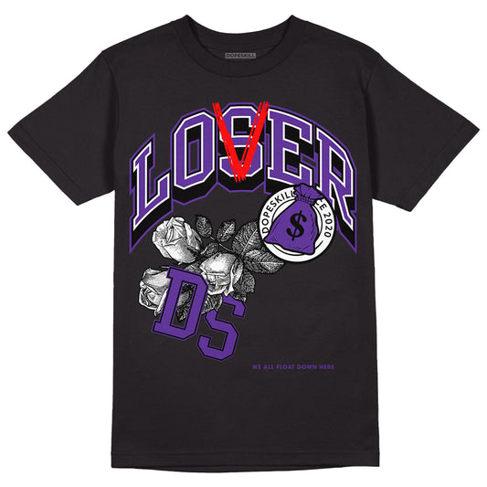 PURPLE Collection DopeSkill T-Shirt Loser Lover Graphic - Black
