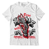 Jordan 1 Heritage DopeSkill T-Shirt True Love Will Kill You Graphic - White