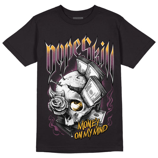 Brotherhood 1s High OG DopeSkill T-Shirt Money On My Mind Graphic - Black