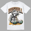 Safari Dunk Low DopeSkill T-Shirt Sick Bear Graphic - White 