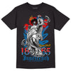 Messy Room 4s DopeSkill T-Shirt Juneteenth Graphic - Black