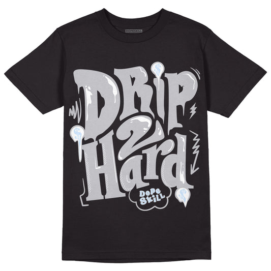 Jordan 11 Retro Low Cement Grey DopeSkill T-Shirt Drip Too Hard Graphic Streetwear - Black