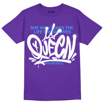 Court Purple 13s DopeSkill Purple T-shirt Queen Graphic