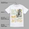 AJ 5 Jade Horizon DopeSkill T-shirt Real Ones Move In Silence Graphic