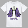 Canyon Purple 4s DopeSkill T-Shirt Breathe Graphic - White 