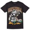 Safari Dunk Low DopeSkill T-Shirt Sick Bear Graphic - Black 