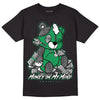 Jordan 3 WMNS “Lucky Green” DopeSkill T-Shirt MOMM Bear Graphic Streetwear - Black