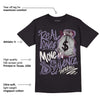 Violet Ore 4s DopeSkill T-Shirt Real Ones Move In Silence Graphic