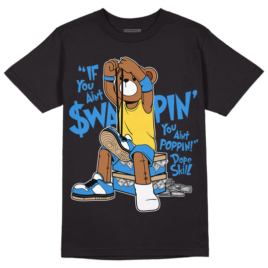 SB Dunk Low Homer DopeSkill T-Shirt If You Aint Graphic - Black