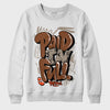 Jordan 3 “Desert Elephant” DopeSkill Sweatshirt New Paid In Full Graphic - White 